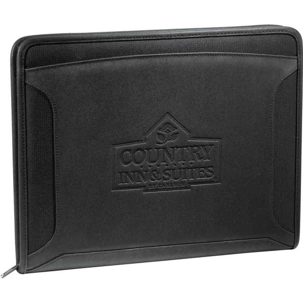 Case Logic Black Conversion Zippered Tech Padfolio Cheap