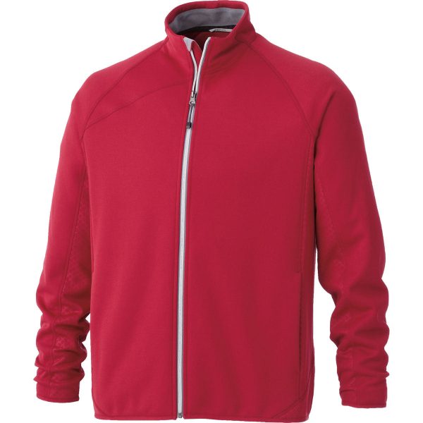Elevate Men s Vintage Red Oyama Knit Jacket Fashion