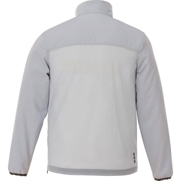 Elevate Men s Light Grey Odaray Half Zip Jacket on Sale - Image 2
