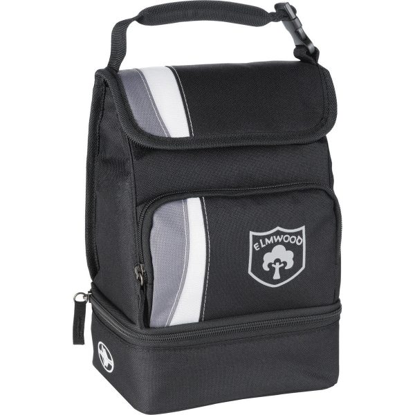 Arctic Zone Black Dual Compartment Lunch Cooler For Cheap