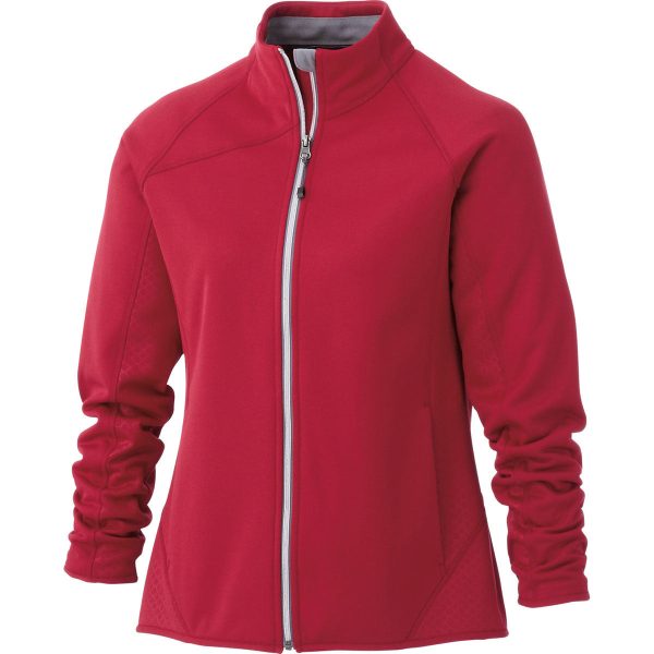 Elevate Women s Vintage Red Oyama Knit Jacket on Sale