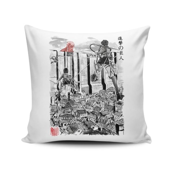 Flying for Humanity - Throw Pillow Online